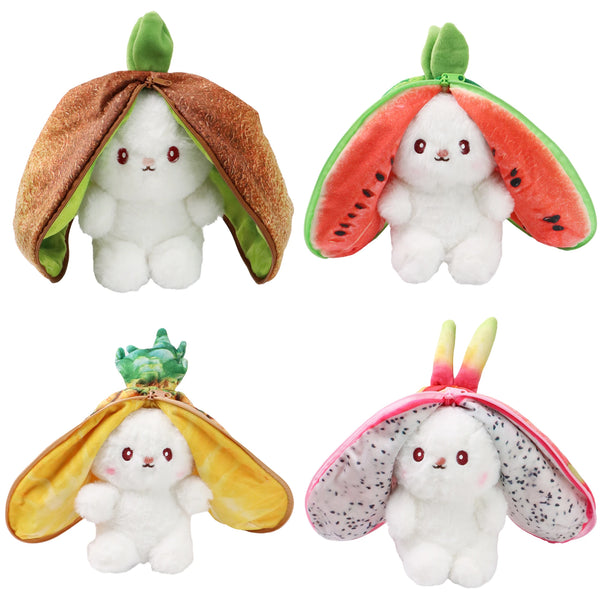 Bunny Plush Toy Cute Fruit Rabbit